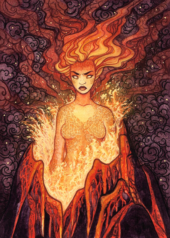 RAGE: Goddess of the Volcano