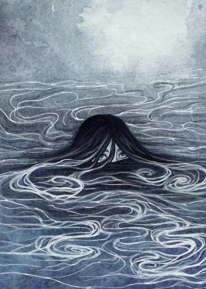 ANXIETY: Water Faery with Eddies