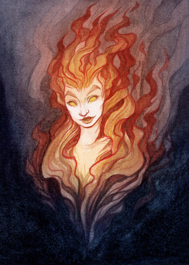 INSPIRATION: Fire Faery
