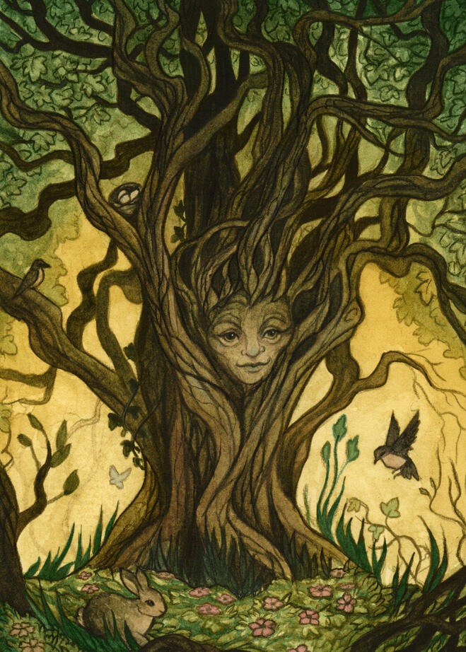 STABILITY: Wise Old Tree Woman