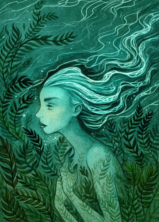 DREAM: Water Faery in the Weeds
