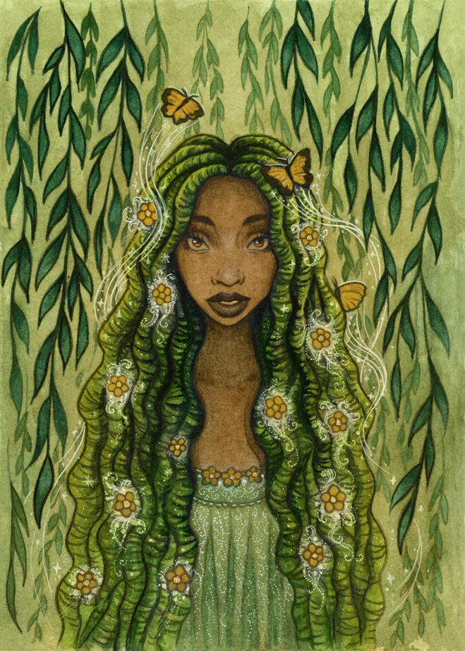 AWAKENING: Willow Faery in Spring