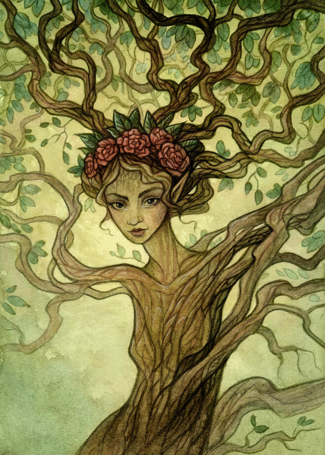 GROWTH: Crowned Dryad