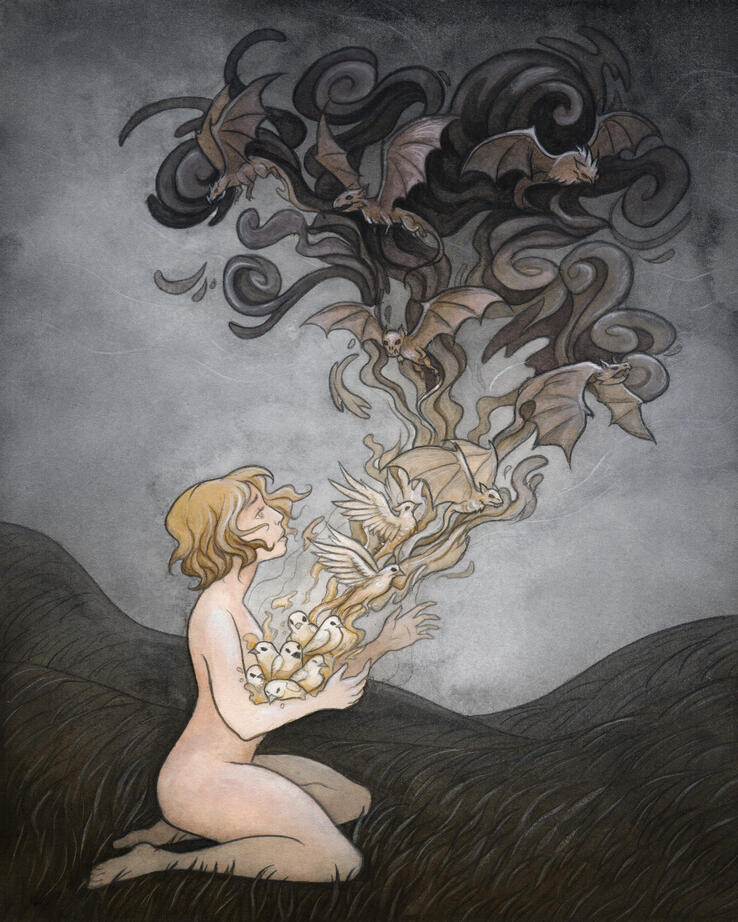 Doves Transform into Demons