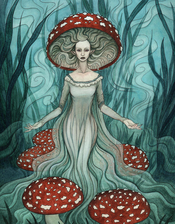 Art for Olde Fae Card Game