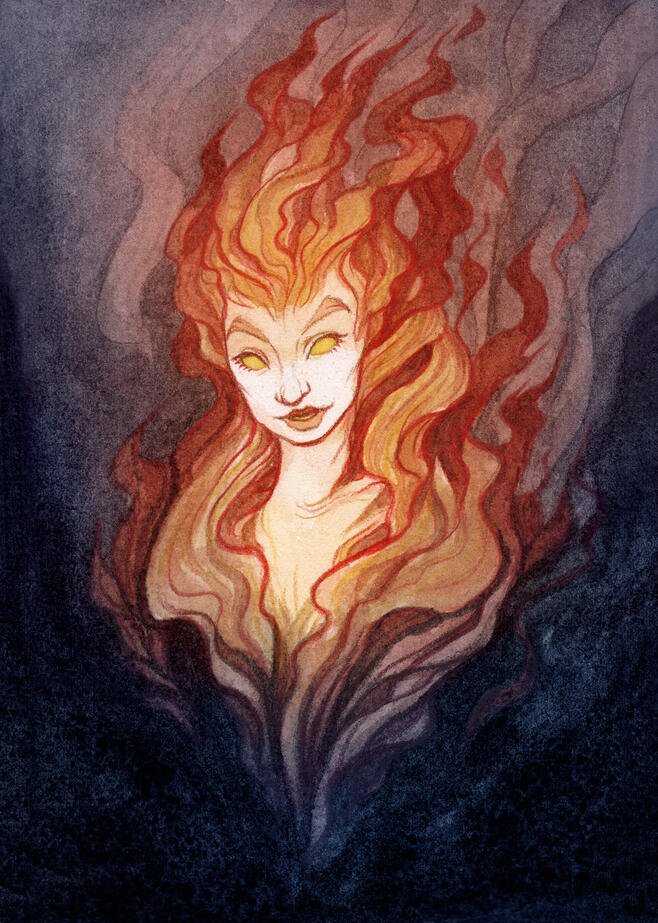 INSPIRATION: Fire Faery