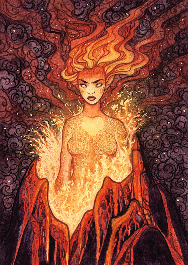 RAGE: Volcano Goddess